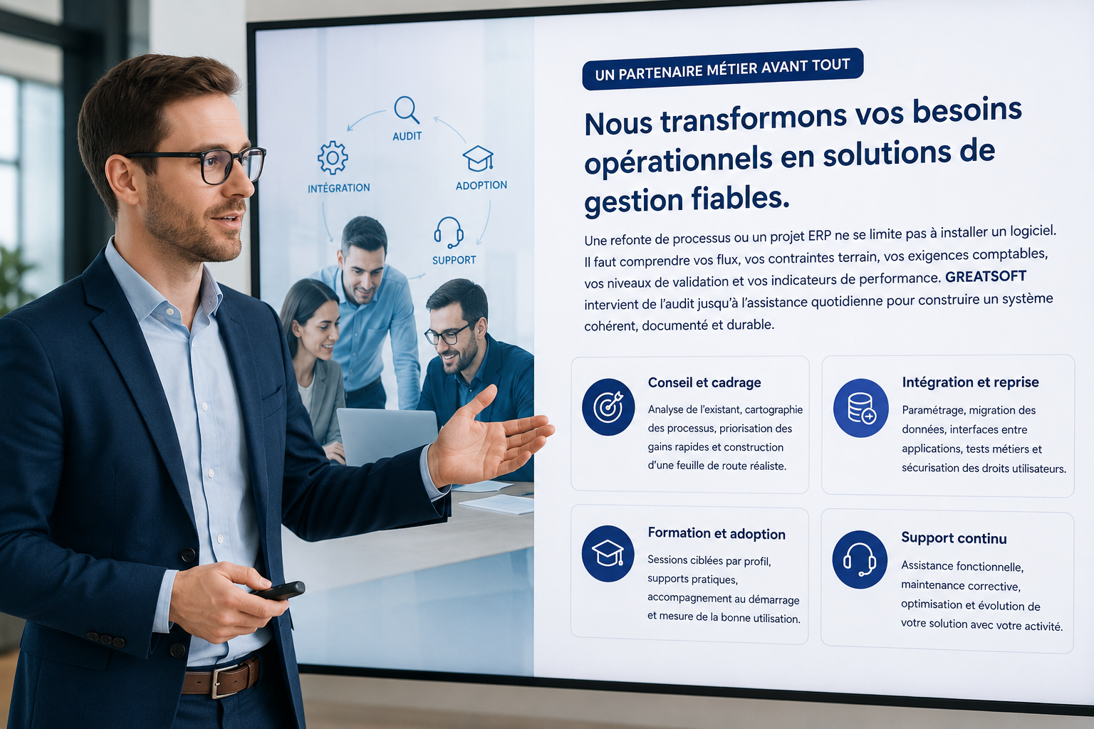 Equipe projet GREATSOFT